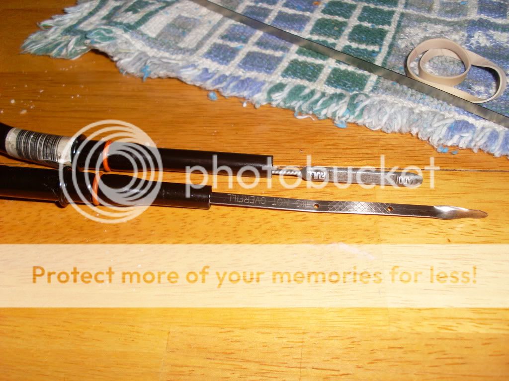 oil dipstick tube broke in the motor 4.6L Based Powertrains